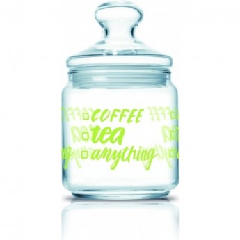 Банка для продуктов LUMINARC TEA&COFFE с крышкой 0.5 л